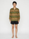 Savanna Print Cotton Silk Shirt