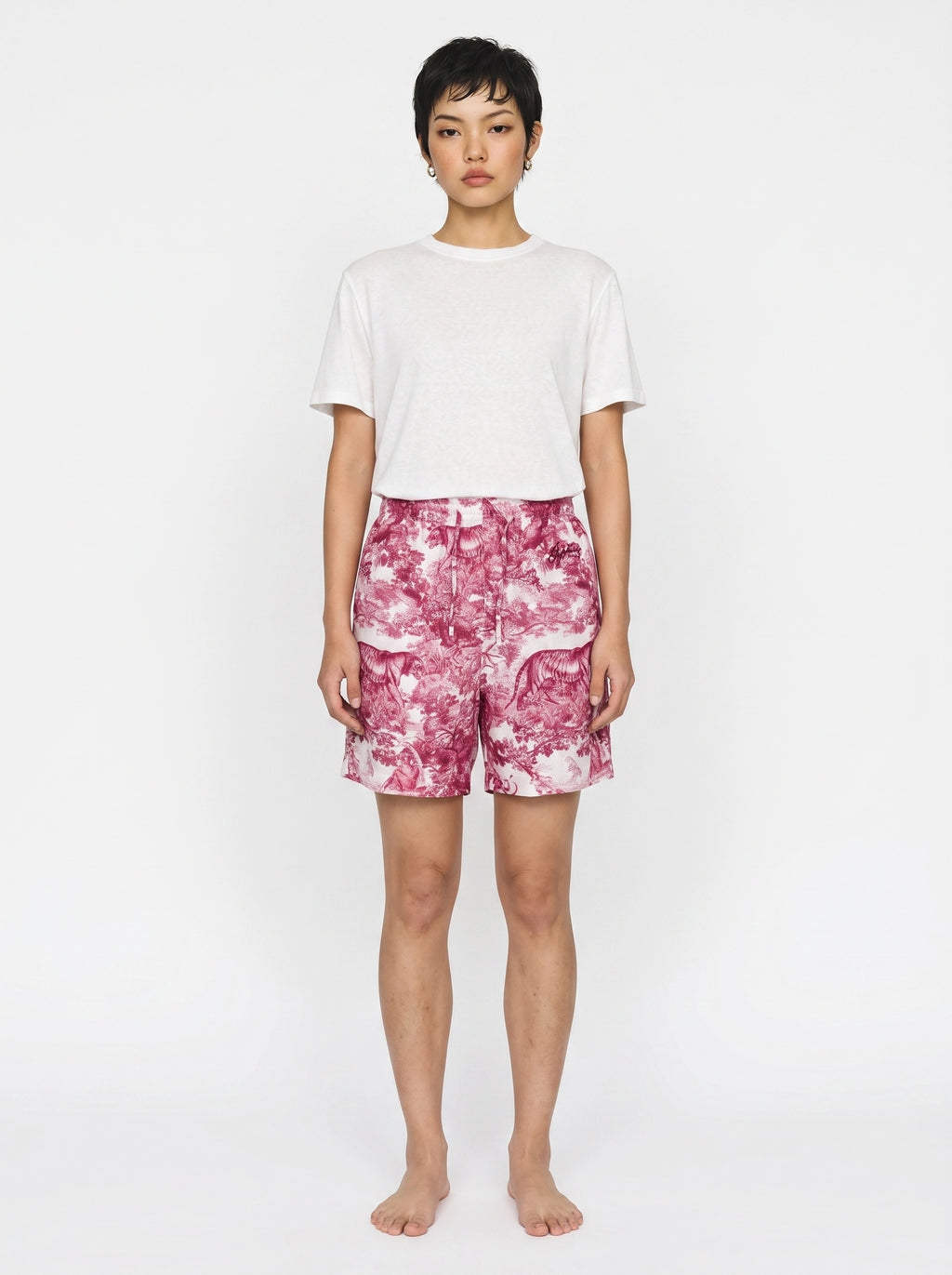 Toile de Jungle Linen Shorts