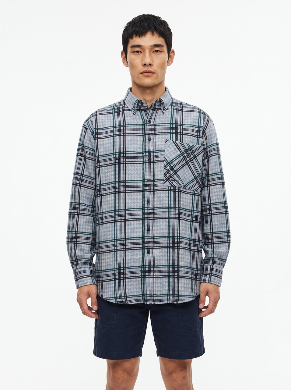 Wool Button-Down Shirt