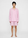 Pink Stripe Cotton Shirt