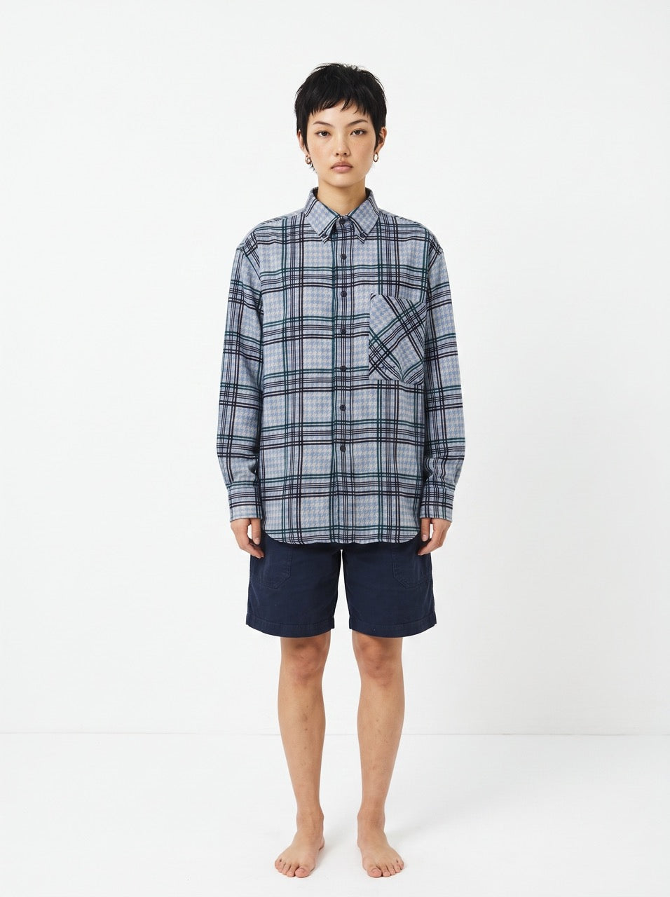 Wool Button-Down Shirt