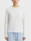 White Snow Cotton Long Sleeve T-Shirt