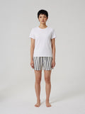 Navy & Yellow Stripe Cotton Boxer Shorts