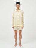 Butter Yellow Cashmere Silk Shirt