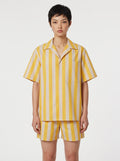 Sunset Stripe Cotton Shirt