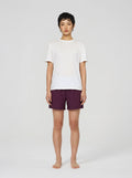 Wine Stripe Cotton Boxer Shorts