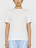 White Snow Cotton T-Shirt