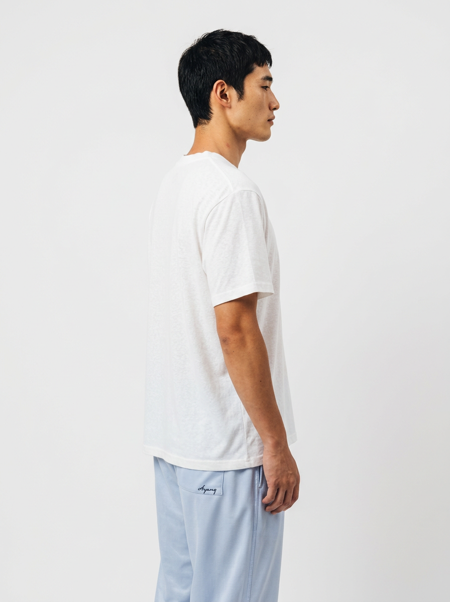 White Snow Cotton T-Shirt