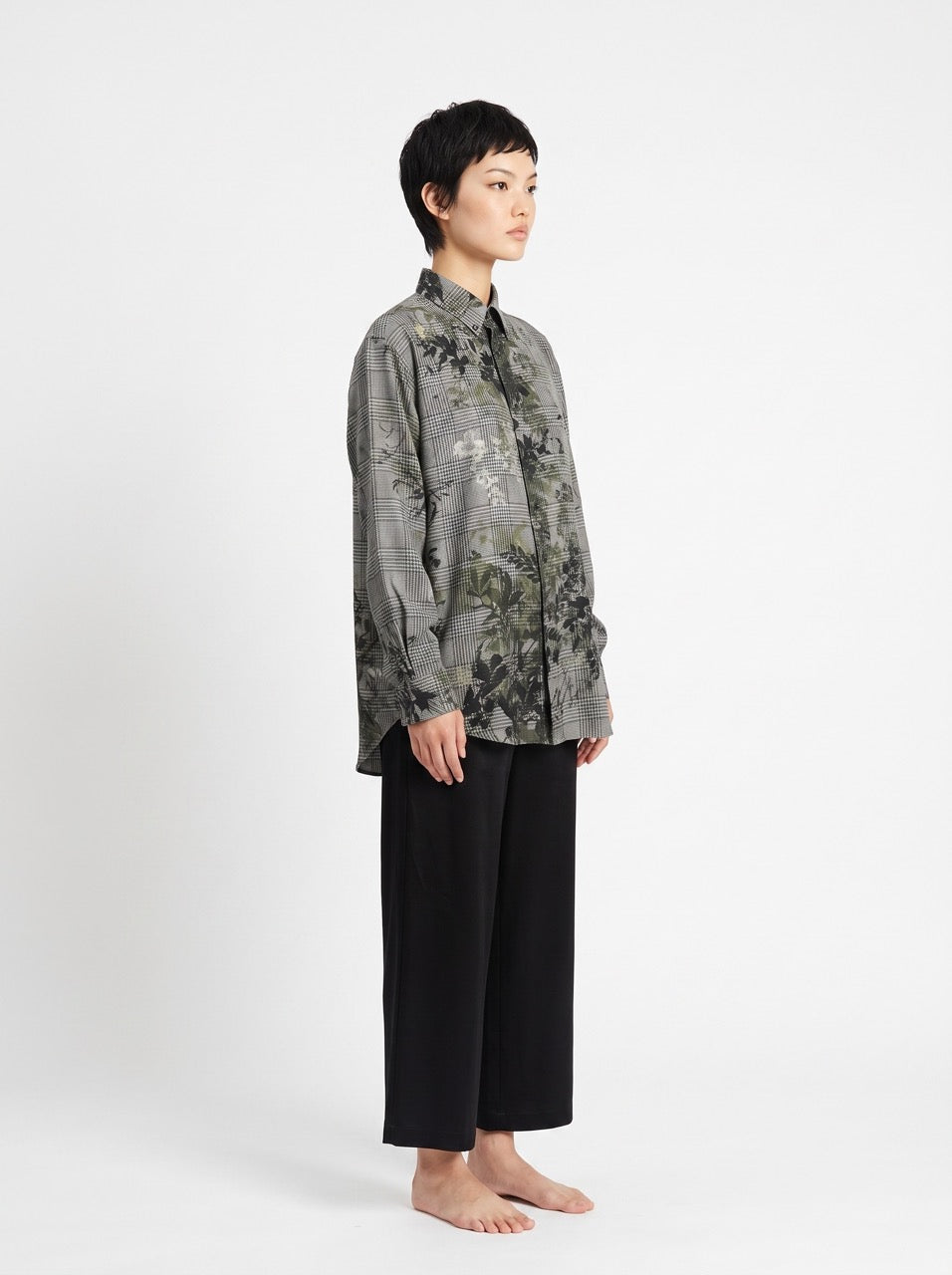 Printed Button-Down Shirt