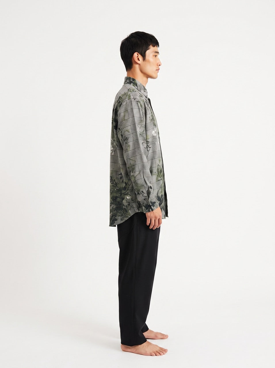 Printed Button-Down Shirt