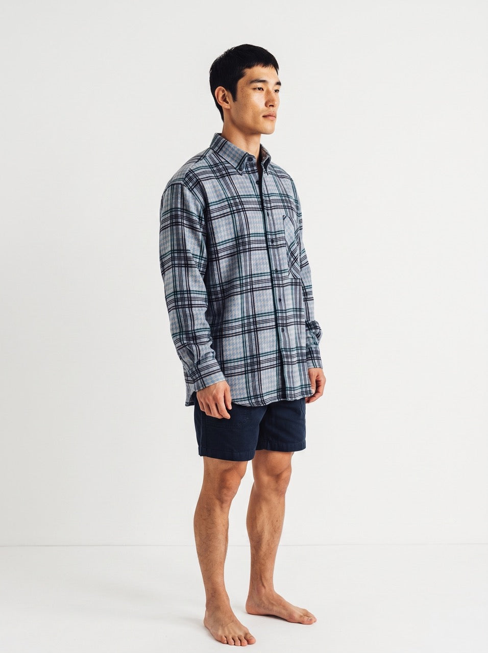 Wool Button-Down Shirt