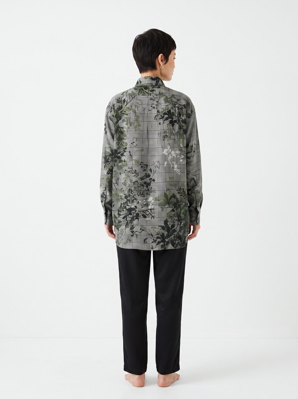 Printed Button-Down Shirt