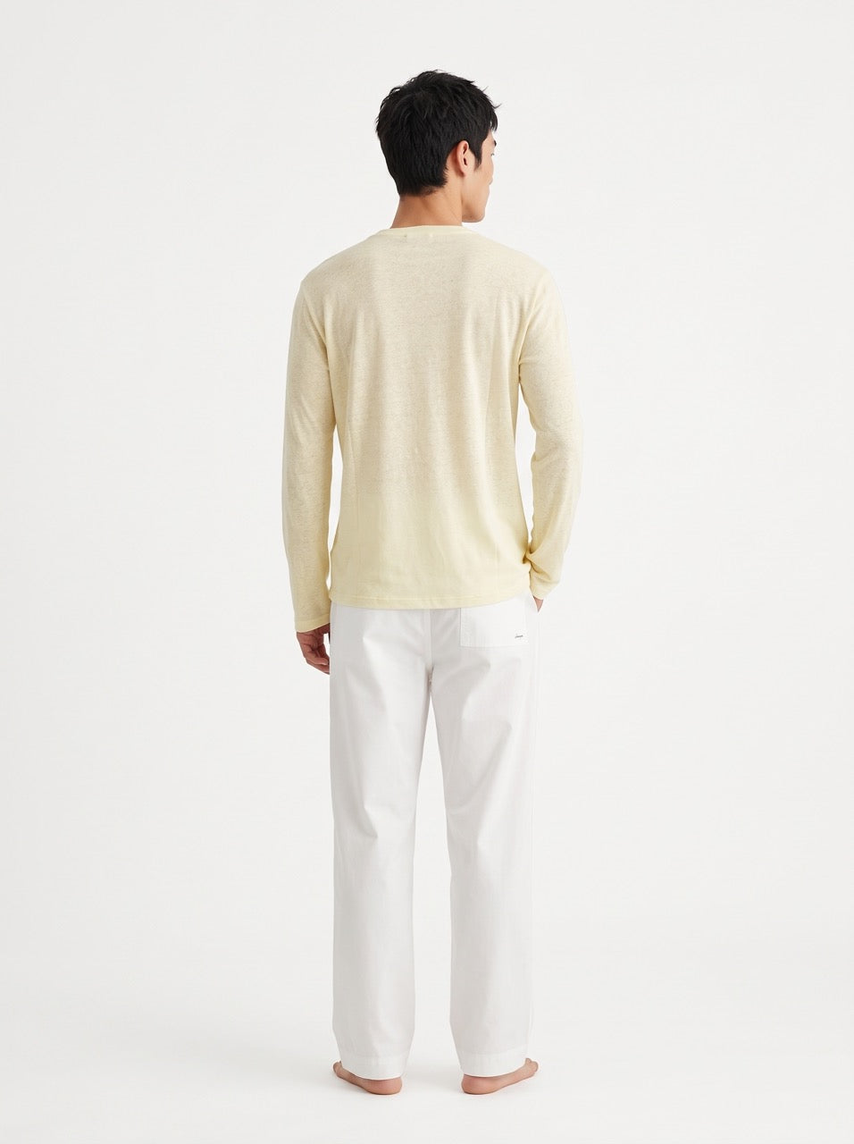Snow Cotton Long Sleeve T-Shirt – Butter Yellow