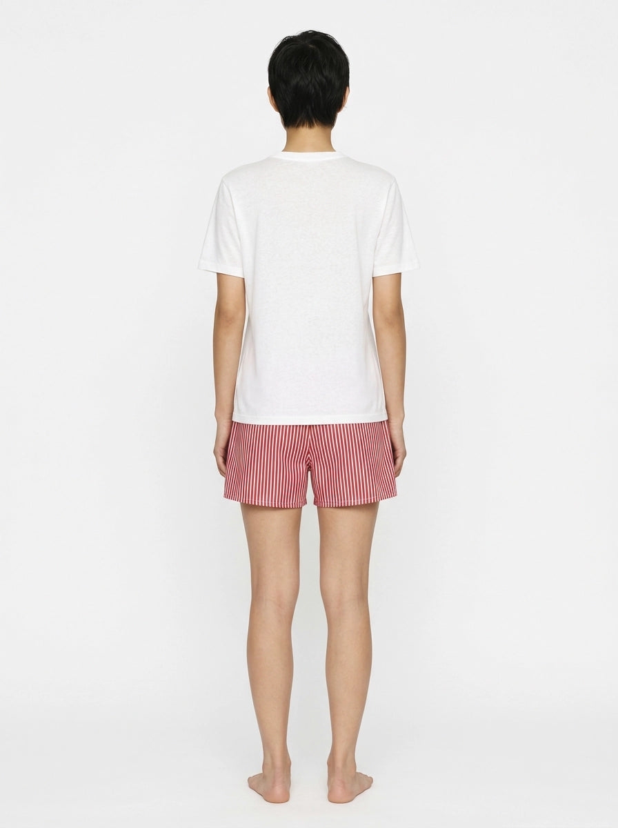 Red Stripe Cotton Boxers